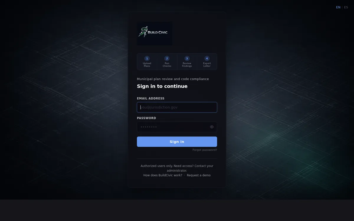 BuildCivic — homepage